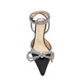 thumbnail image 1 of Women's Rhinestone Bow Satin Heel, 1 of 5