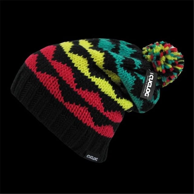 Decky K023-BLKRED Bonnet K2 - Noir et Rouge