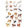 thumbnail image 4 of Mini Dog Figurines Set, Realistic Detailed Plastic Puppy Toys for Cake Decor & Kids Gifts, 4 of 8