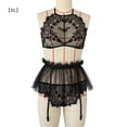 thumbnail image 1 of Traje de ropa interior sexy Traje de falda sexy con encanto tipo dividido de fibra elástica suave, XL Inevent XX000144-04, 1 of 7