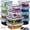24Pcs New Style, variant on 24/48Pcs Food Storage Containers Set - Airtight BPA-Free Stackable Meal Prep Containers, Easy-Snap Lids, Reusable Snack Lunch Snapware + Free Labels & Marker (12/24 Containers + 12/24 Lids)