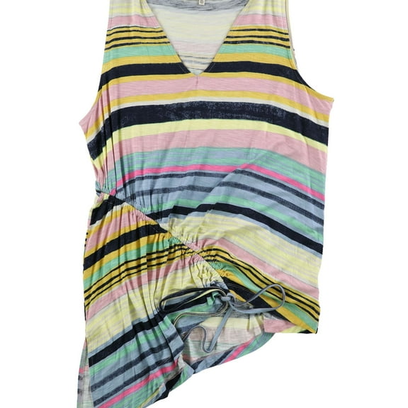 Rachel Roy Womens Hi-Low Tank Top, Blue, XX-Large