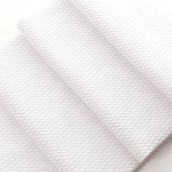 Solid Bullet Fabric White 6" Strip