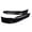Unpainted Black, variant on Ikon Motorsports Compatible with BMW E90 05-08 328 325 335 3-Series PP Front Bumper Lip Spoiler Splitter