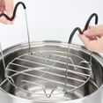 thumbnail image 5 of REOFLYUP Metal Steaming Rack Kitchen Utensil Cooking Stand 1Pcs 6.5x7.5in, 5 of 5