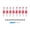 red stripes, variant on Low Noise Drone Propellers Compatible for Mini 3, Drone Propeller Blades Quadcopter Drone Propeller Props Quick Release Propeller(2 Pairs)(Sold without manufacturer warranty)