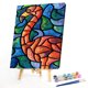 thumbnail image 1 of Cuadros Decorativos Cuadro al óleo digital pintado a mano Kit de pintura de animales DIY por números (L25) Likrtyny embutido en tela, 1 of 9