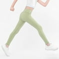 thumbnail image 5 of XXWXYD Kids Girls Leggings Spring Skinny Stretc𝗁y High Waist Ankle Length Yoga Pants Seamles Loung𝖾 Footless Tights Comfortable Workout Leggings, 5 of 5