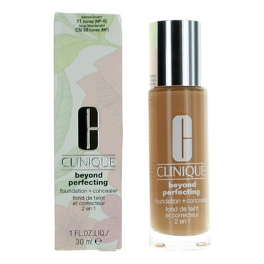 Clinique Beyond Perfecting by Clinique, 1 oz Foundation   Concealer - CN 58 Honey