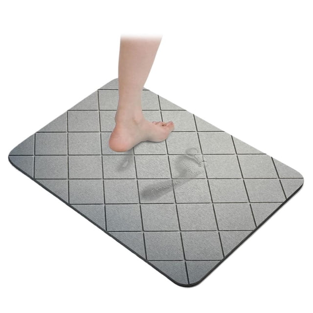 EZLIFE Alfombrilla dura de barro de diatomeas para baño ζ& /п T4S4