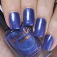 thumbnail image 6 of Whats Up Nails - Downpour Regular Nail Polish (Blue Foil w/ Duochrome Shimmer) 12 Free Cruelty Free Vegan, 6 of 10