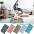thumbnail image 1 of Fiudx Cómoda Colchoneta para Perros, Cama Duradera, Fácil de Transportar, Suave y Acogedora, Ideal para El Hogar, La Oficina o Viajes, Elegantes Colores Neutros, Tamaño 50 X 35 Cm, Juego de 1 Pieza., 1 of 5