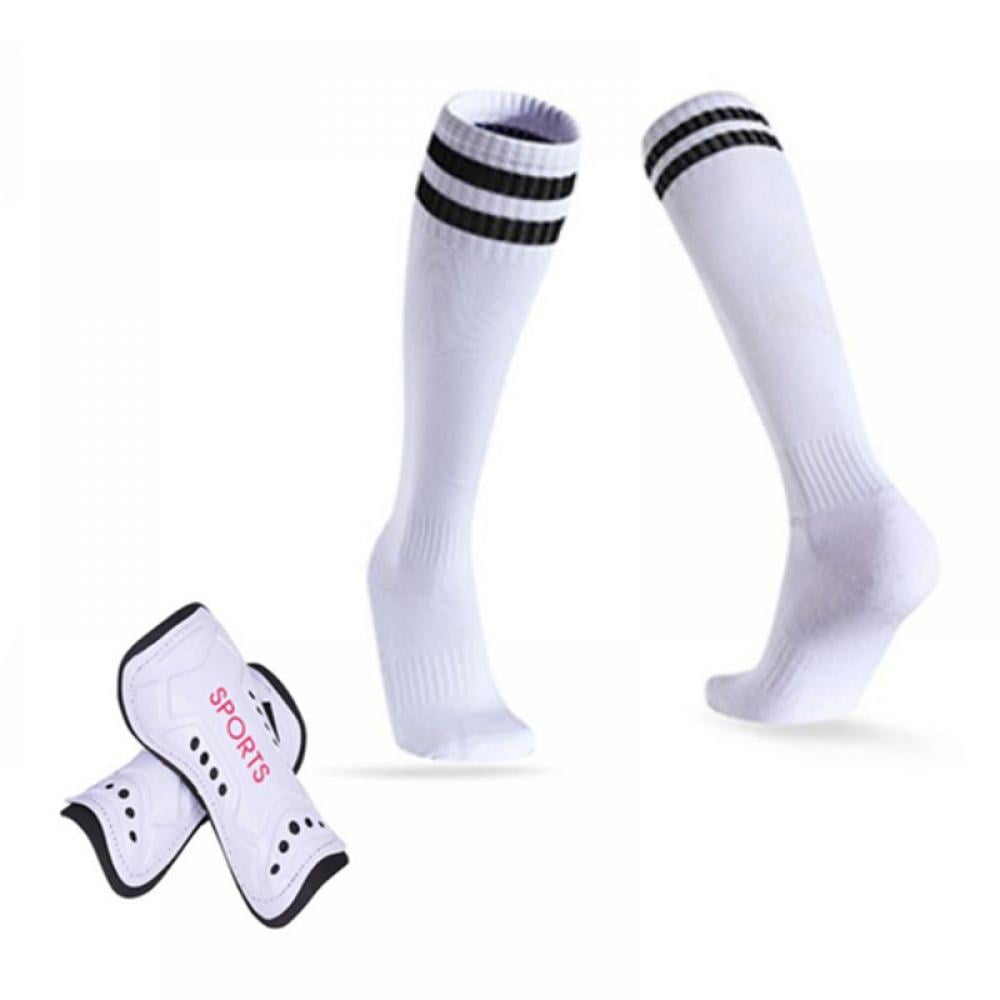 ChYoung Sport Soccer Shin Guards Youth with Soccer Socks Shin Pads
