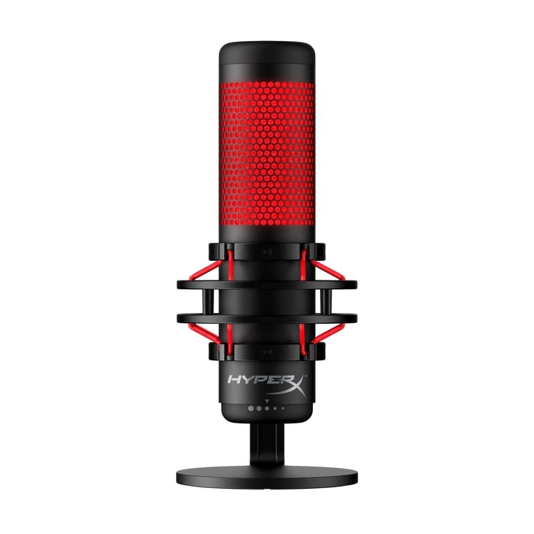 HyperX QuadCast S+ゲーミングイヤホン HyperX, USB Condenser Gaming Microphone, QuadCast, Black - Walmart.com