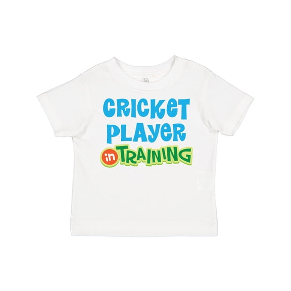 Inktastic Cricket player in training Boys or Girls Toddler T-Shirt