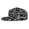 thumbnail image 3 of Gaeub Pasta Bacon Flat Bill Snapback Hats Baseball Caps with Adjustable for Running Workouts and Outdoor Activities, 3 of 9