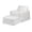 White, variant on Sunset Trading Americana Slipcovered Chair & Ottoman Performance White