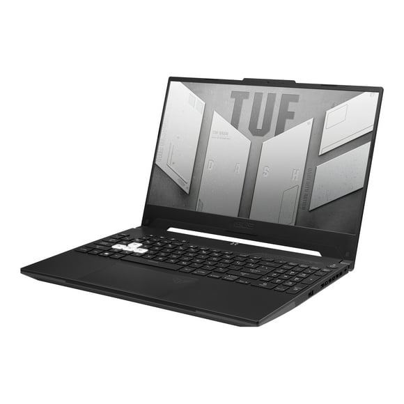 ASUS TUF Dash F15 FX517ZE-ES73 - Intel Core i7 - 12650H / up to 4.7 GHz - Win 11 Home - GF RTX 3050 Ti - 16 GB RAM - 512 GB SSD NVMe - 15.6" 1920 x 1080 (Full HD) @ 144 Hz - Gigabit Ethernet - Wi-Fi 6 - off black