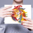 thumbnail image 1 of Peggybuy Koi Fish 5mm Quilted Paper Stripes Tool Set DIY Quilling Paper Painting Kit, 1 of 9
