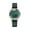 Green -AK12, variant on Watches for Women Round Quartz Wrist Watches Soft Leather Strap Casual Wristwatch 2026 Red