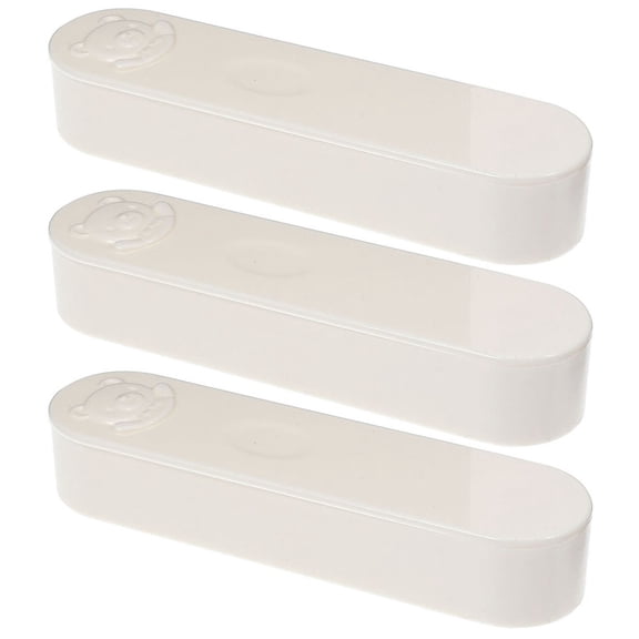 IBASETOY Mini Travel Cotton Swab Case Cotton Swabs Container Household Users 3pcs