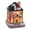 F, variant on LED Glowing Christmas Cottage,Christmas Decorations Resin Snow Village Desktop Ornament with Warm White Light, Night Light for Holiday Decor, Shelf Table Display, and Festive Home Centerpiece