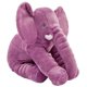 thumbnail image 1 of 40/60cm Height Large Plush Elephant Doll Toy Kids Sleeping Back Cushion Cute Stuffed Elephant Baby Accompany Doll Xmas GiftPurple40cm Deng Xun unisex, 1 of 2