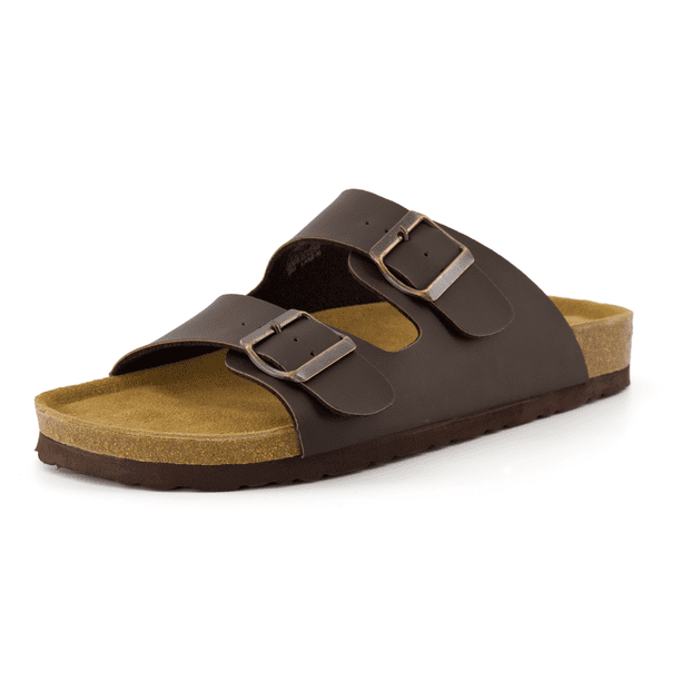 Cushionaire Lane Cork Footbed Mens Sandals, Adjustable  display picture 2