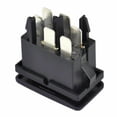 thumbnail image 2 of 4PCS Car Black Plastic Window Control Switch Button 191959855 BDP605 for Golf MK2 -1987 1988 1989, 2 of 4
