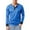 Blue, variant on Tshirts Shirts for Men Henley Neck Long Sleeve Button Striped Tees for Casual Comfortable Slim Fit Fall Winter Fashion Mens Shirts Blue L