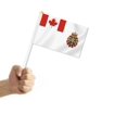 thumbnail image 3 of TRAHOO-10 PCS Armed Force Handheld Flag,Canadian Army Decor Hand Held,Decoration Banner, 3 of 4