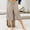 Khaki, variant on Yanlir Women's Calf Length Sweatpants with Pockets Elastic Waist Drawstring Casual Loose Joggers for Workout Lounge Summer Shorts(Khaki,2XL)