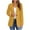 Yellow, variant on tklpehg Casual Blazer for Women Coats Bussiness Casual Blazers Slim Fitting Button Jacket cardigan Leisure Fall Coat Long Sleeve Overcoat Solid Color Outwear Yellow L