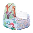 thumbnail image 1 of Tienda de juegos con pelotas para niños, tienda plegable con bolas, parque infantil de dibujos animados para bebés, piscina de bolas para niños y niña 50 bolas, 1 of 9