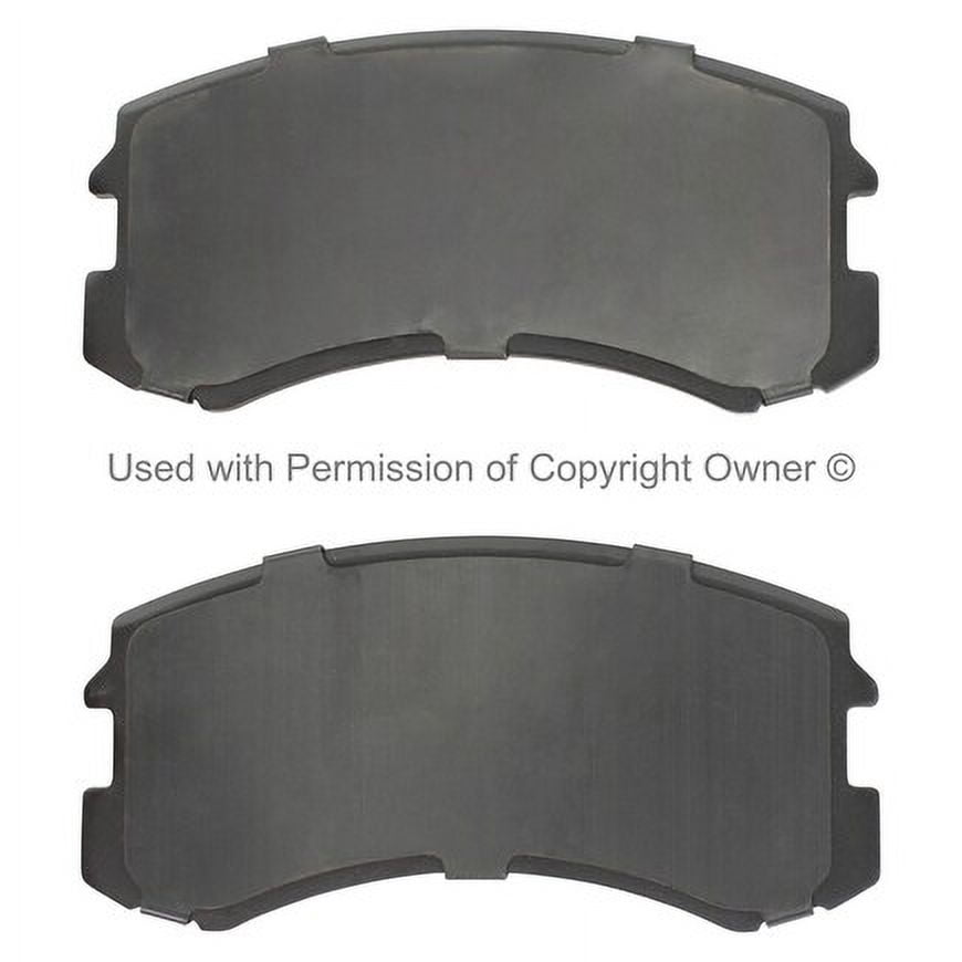 Mpa Electrical 1003-0904C Quality Built Black Series Ceramic Brake Pads W/
