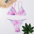 thumbnail image 2 of Traje de baño sexy con abertura calada de color sólido sexy a la moda para mujer Bikini sexy, 2 of 5