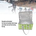 thumbnail image 3 of Bolso de picnic aislado Bolso de refrigerador de refrigerador portátil portátil para picnics al aire, 3 of 7