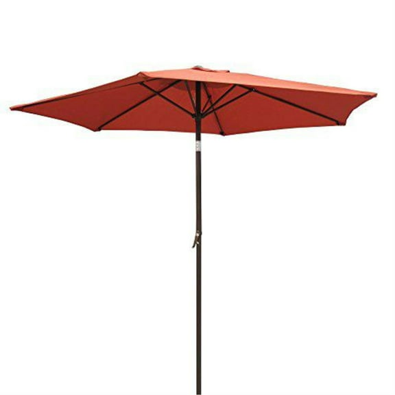 International Caravan YF-1104-2.5M and FG Outdoor 8 Foot Aluminum Umbrella Forest Green