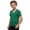 Dark Green, variant on SNKSDGM Children V-Neck Short Sleeve Tee Soft Breathable Everyday Wear Top for Toddlers to 2-16Y 11-12 Years