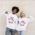 thumbnail image 4 of Faith Love Hope American Shorthair Breast Cancer Awareness Survivor Sweatshirt Unisex Merch Cat Lover Kitten Owner Gifts - 02017, 4 of 6