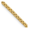 thumbnail image 1 of Diamond2Deal 14K Jaune Gold 1.9 mm Boîte Chain Collier for Women 26, 1 of 7