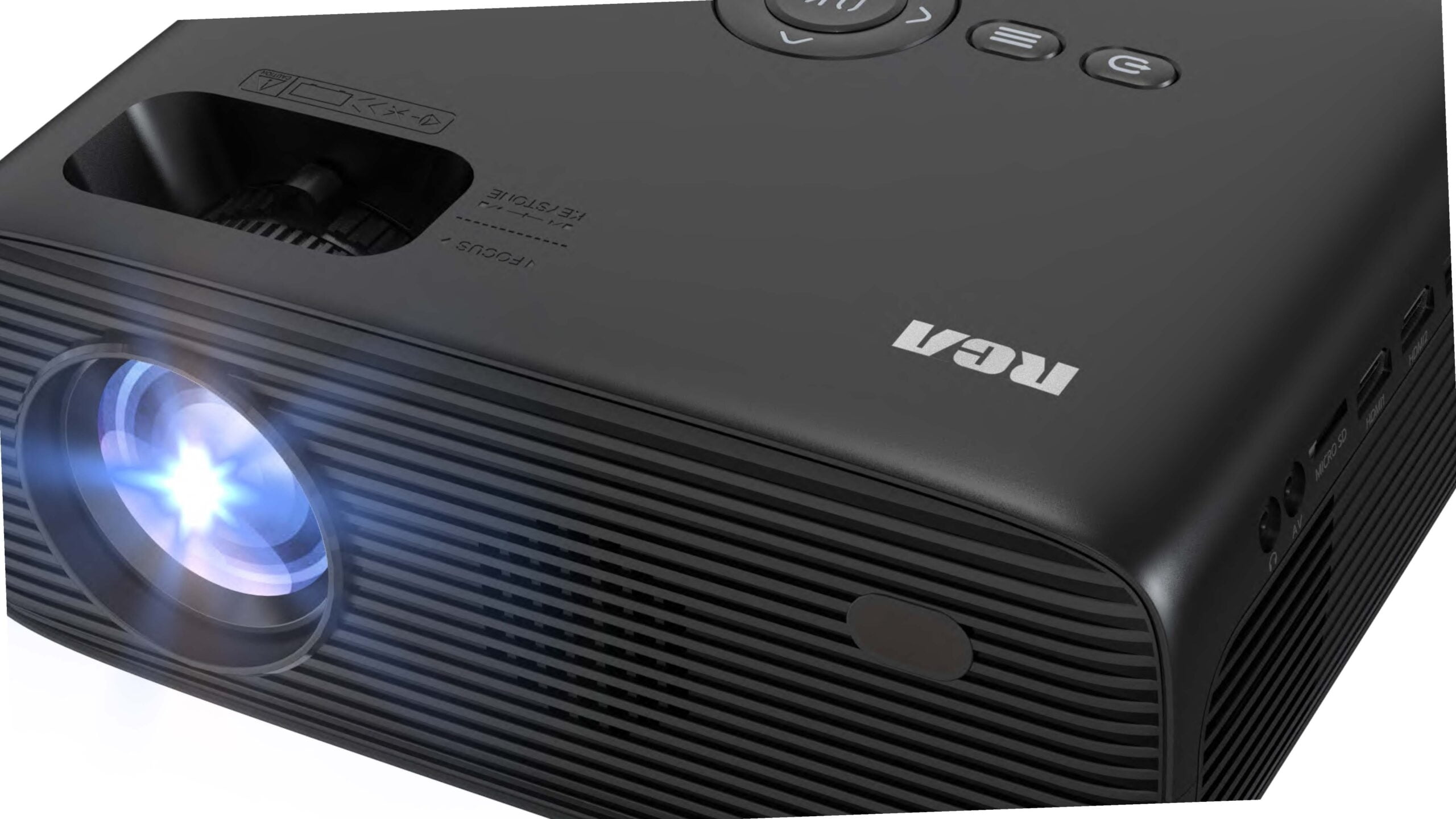 Restored RCA, 1080P Home Theater Projector, Black, RPJ280 (Refurbished)