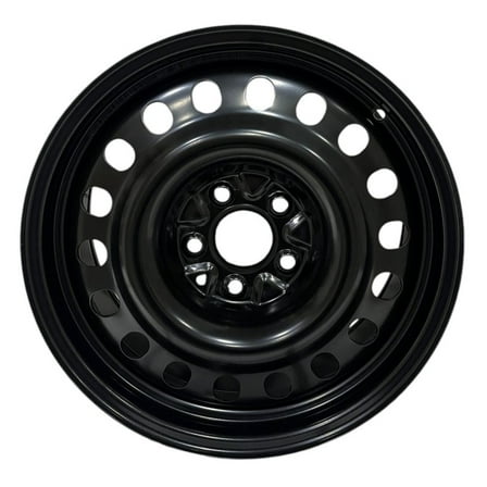For 2023-2025 Honda CR-V 17 Inch Powder-Coated Black Steel Rim - OEM Direct Replacement - Road Ready SUV Wheel