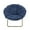 Washed Indigo, variant on Mainstays Corduroy Saucer Chair for Kids and Teens with Gold Legs, Washed Indigo