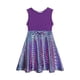 thumbnail image 3 of Vestido de princesa de melocotón de Disney para niñas, ropa informal de uso diario, disfraz de cumpleaños, Carnaval, Elsa, Anna, sirena, Rapunzel, 3 of 5