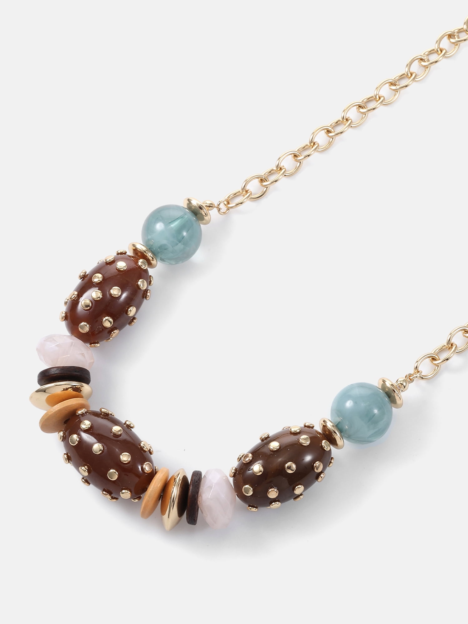 Scenario Beaded Statement Necklace