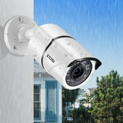 ZOSI 2MP HD 1080P 4 in 1 TVI/CVI/AHD/CVBS Security Camera Day Night Weatherproof Camera 100ft IR Distance Aluminum Metal Housing