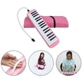 thumbnail image 4 of yingyy 32 Keys Musical Keyboard Portable Durable Piano Harmonica with Carrying Bag Playing Keyboards Exquisite Workmanship Black, 4 of 6