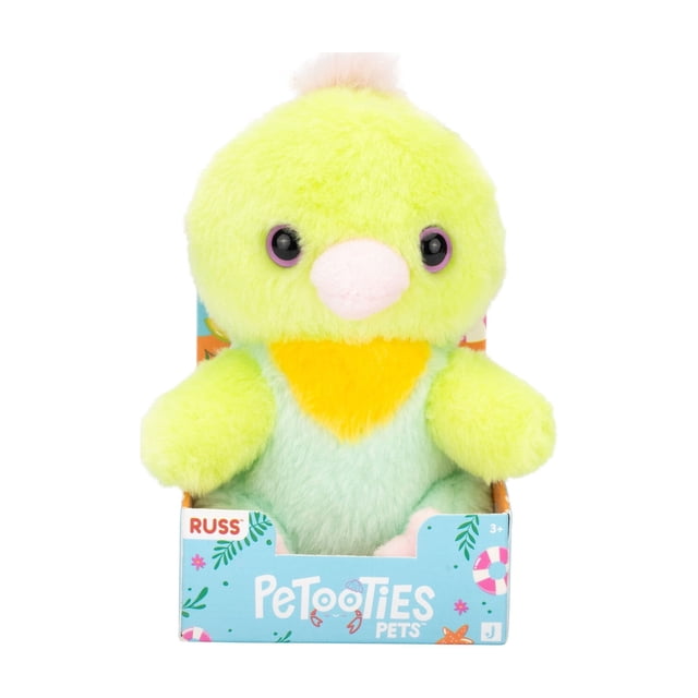 Russ Berrie Petooties 4" Plush - Parrot