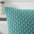 thumbnail image 3 of sasyxdc Kevin Textile 12x24 Inch Pillow Cover 1 Pack Boho Decorative Soft Striped Corduroy Lumbar Farmhouse Solid Color Accent Rectangle Cushion Case for Living Room Couch Sofa Bed  Light, 3 of 8
